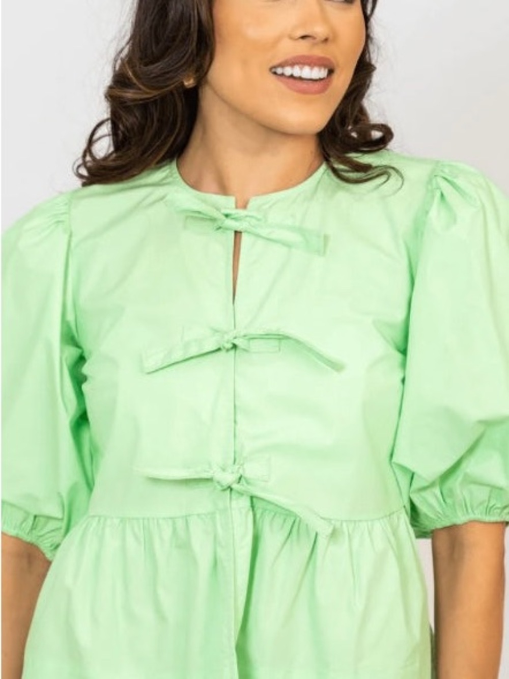 Karlie Lime Top
